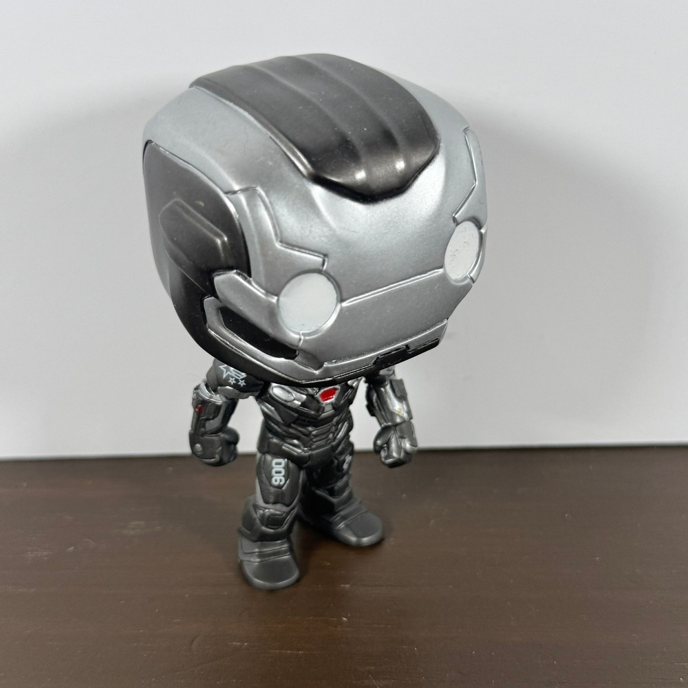 Funko Pop Avengers Endgame War Machine 458 Vinyl Figure Silver Loose OOB